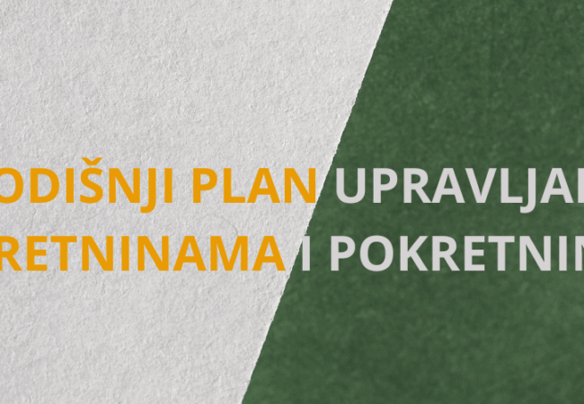 Plan upravljanja nekretninama i pokretninama